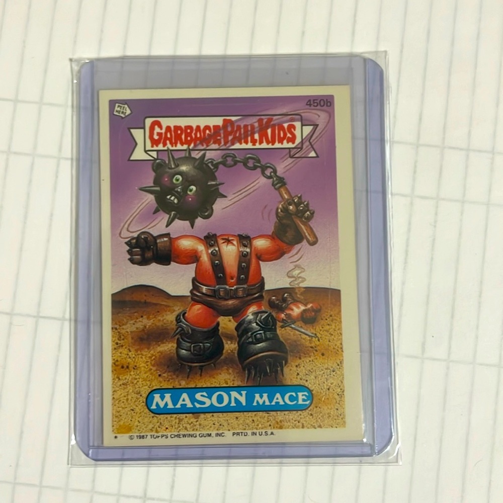 80’s vintage Topps trading cards.